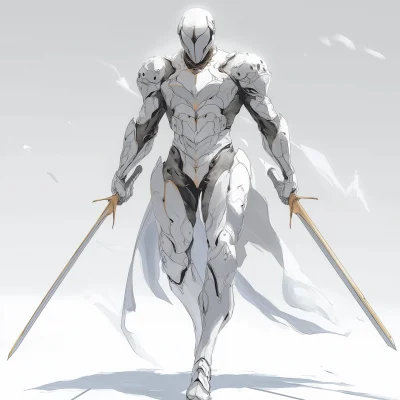 White Armored Knight