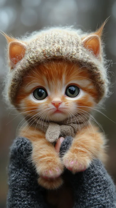 Cute Orange Kitten