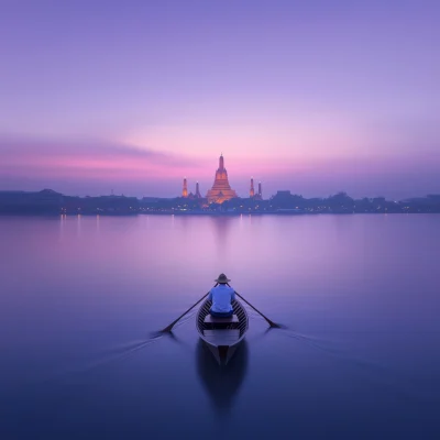 Surreal River Journey