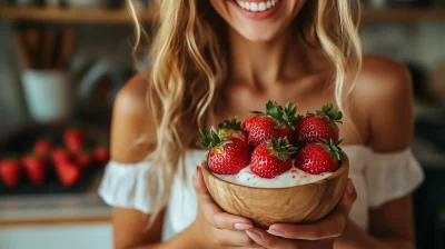 Joyful Moment in the Kitchen