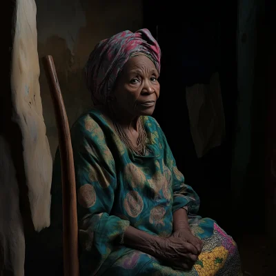 Yoruba Elderly Woman