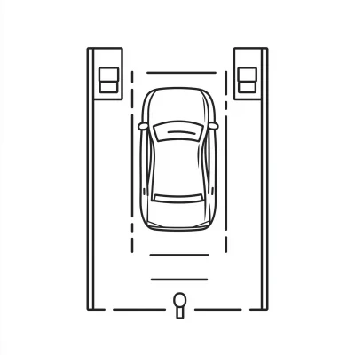 Parking Outline Icon