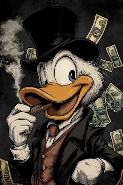 Scrooge McDuck in Style