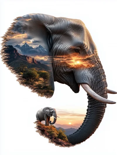 Elephant Head Landscape