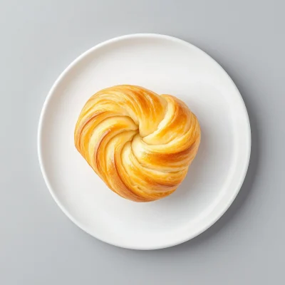 Brioche on a Plate