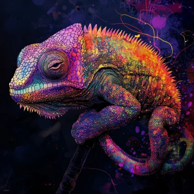 Colorful Chameleon