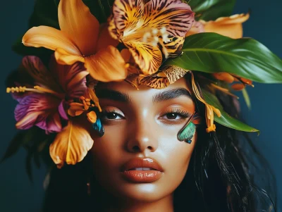 Tropical Flower Crown