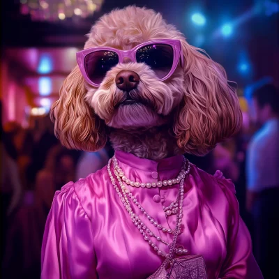 Cockapoo Night Out