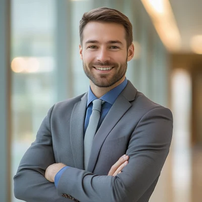 Confident Portrait of a Businessman