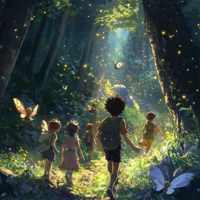 Magical Adventure in the Forest