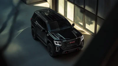 Luxury SUV with Bodyguards