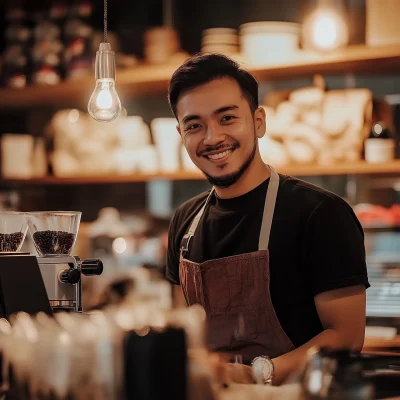 Barista with a Smile