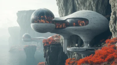 Futuristic Control Room