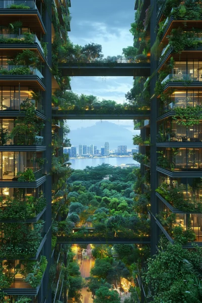 Ecological High Rise City