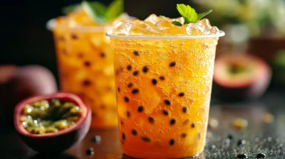 Sparkling Passion Fruit Soda