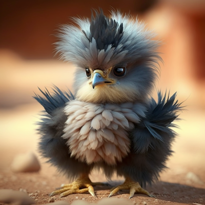 Silkie Chicken Barbarian