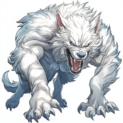 Dire Wolf Monster