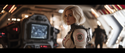 Gwen Stefani in Sci-Fi Scene