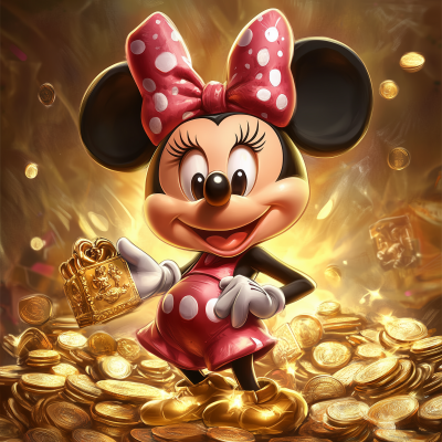 Minnie Mouse in Luxury