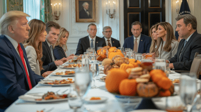 Thanksgiving Dinner at the White House