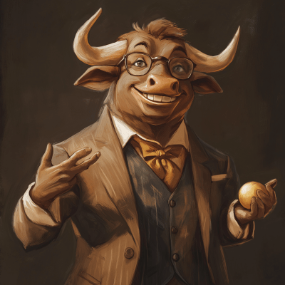 Bull in a Suit