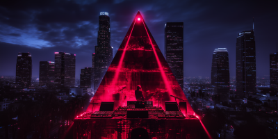Pyramid in Downtown Los Angeles