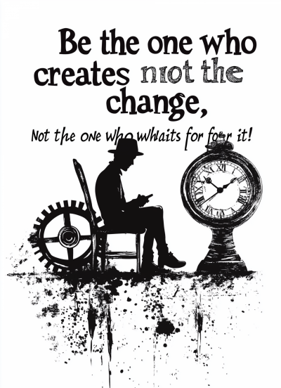 Inspirational Change Poster