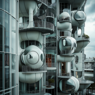 Futuristic Architecture Blend