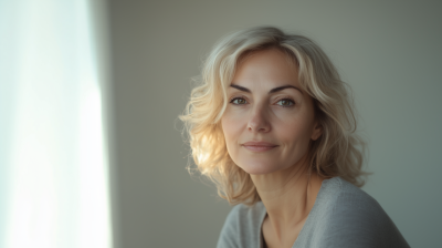 Mature Macedonian Woman Portrait