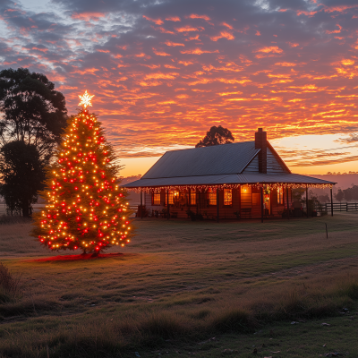 Merry Christmas in Rural Australia