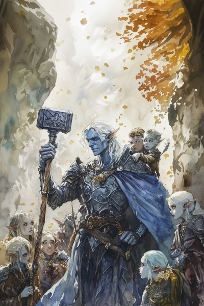Holy Hammer of the Dark Elf