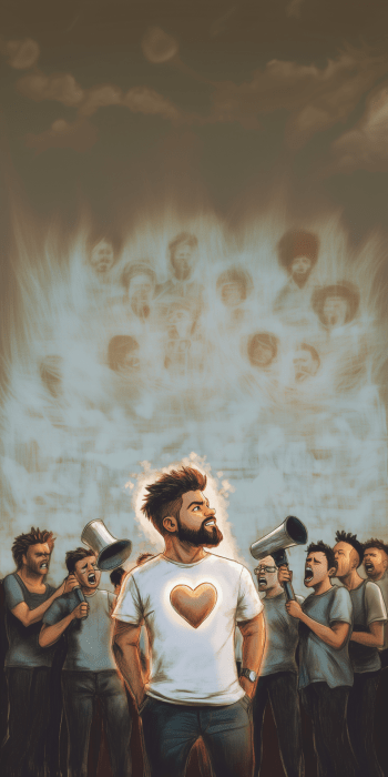 Philosopher Surrounded