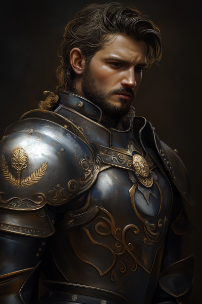 Charming Male Knight