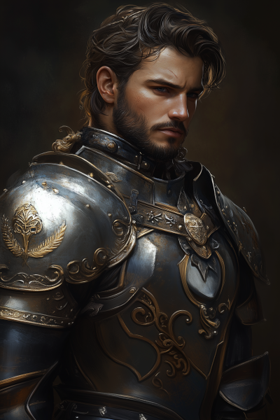 Charming Male Knight