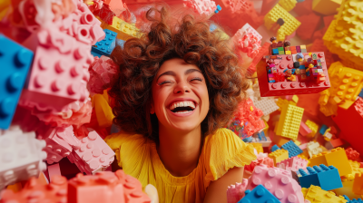 Colorful LEGO Influencer