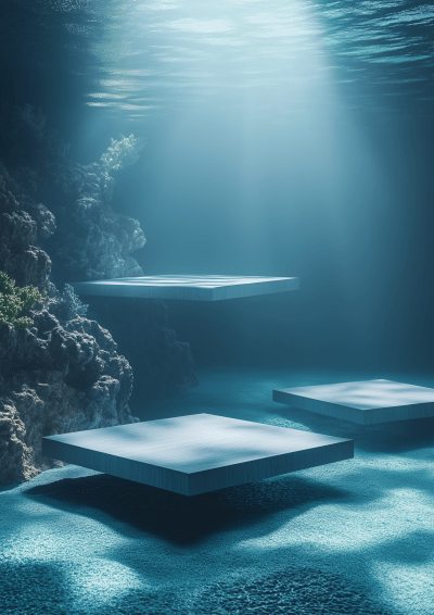 Underwater Lagoon Aesthetic