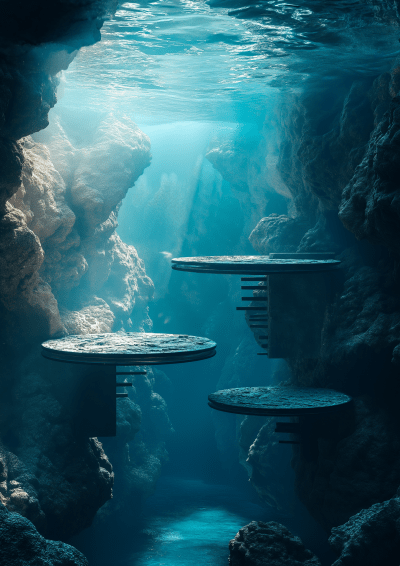 Underwater Aesthetic Landscape