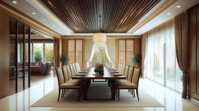 Modern Dining Room Interior