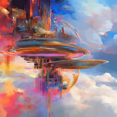 Futuristic Sky Platforms