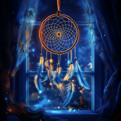 Moonlit Dreamcatcher