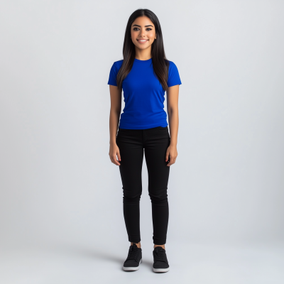 Full Body Shot of Mexican Person