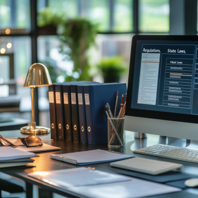 Office Setup of a Compliance Specialist