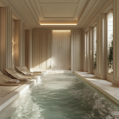 Luxury Indoor Plunge Pool