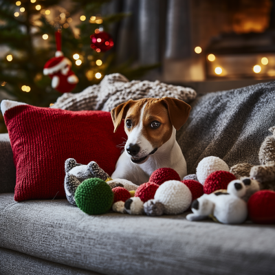 Cozy Christmas Living Room