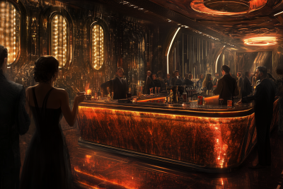 Elegant Party in 2040