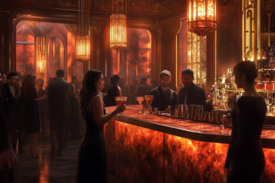 Chic Party Atmosphere