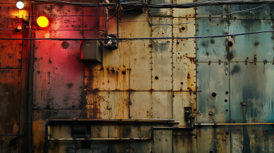 Evening Street Detail in Japan