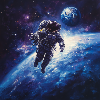 Lost Astronaut in Space
