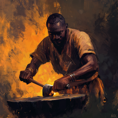 Tribal Metalworker