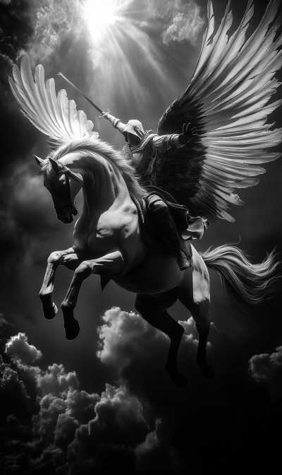 Pegasus Battle Scene